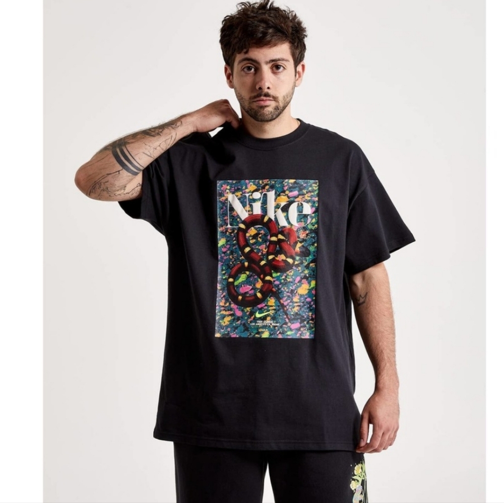 Nike Sportswear Max 90 Trek Division Snake Los Angeles Tee - black
